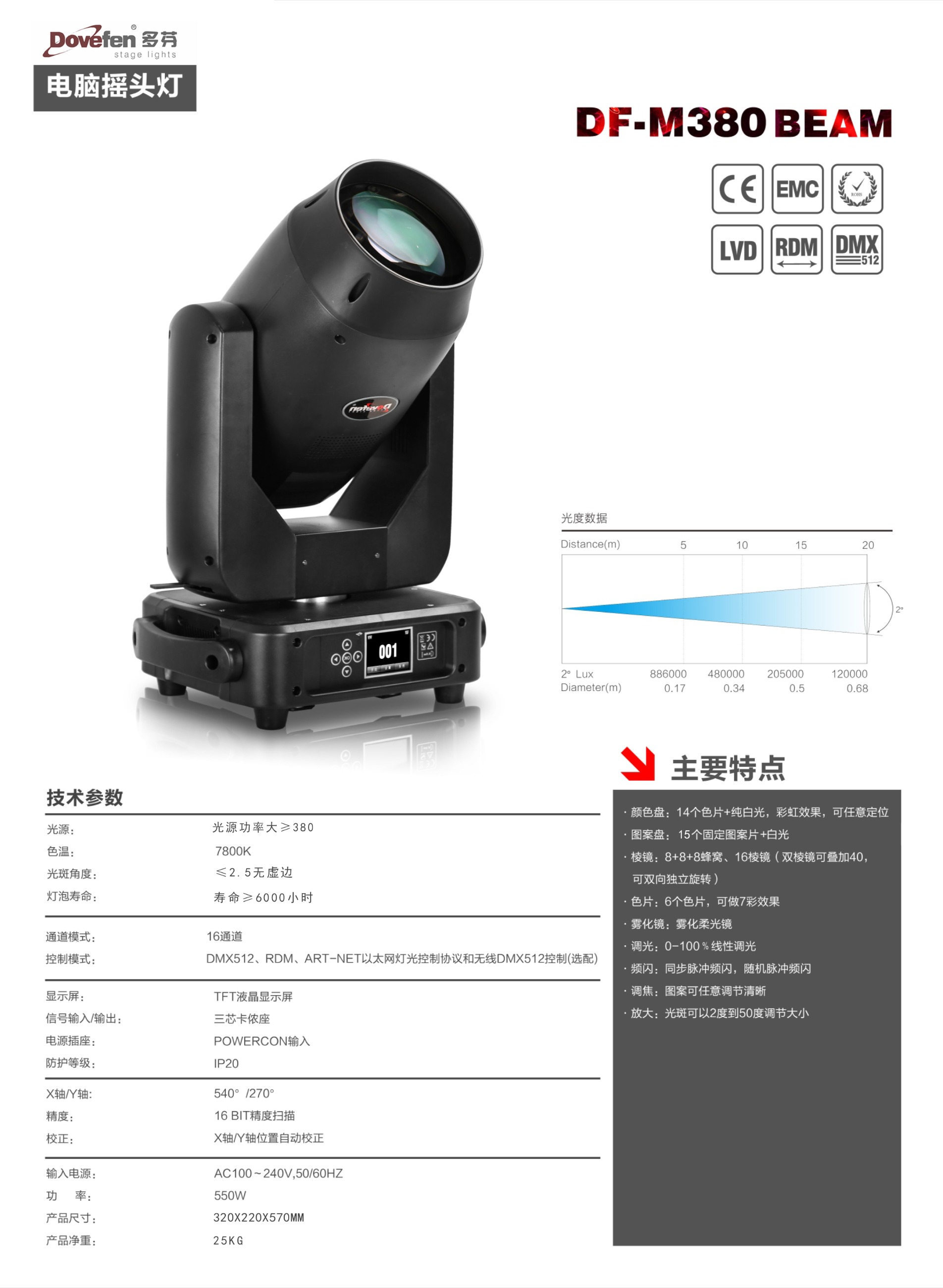 dovefen多芬灯光